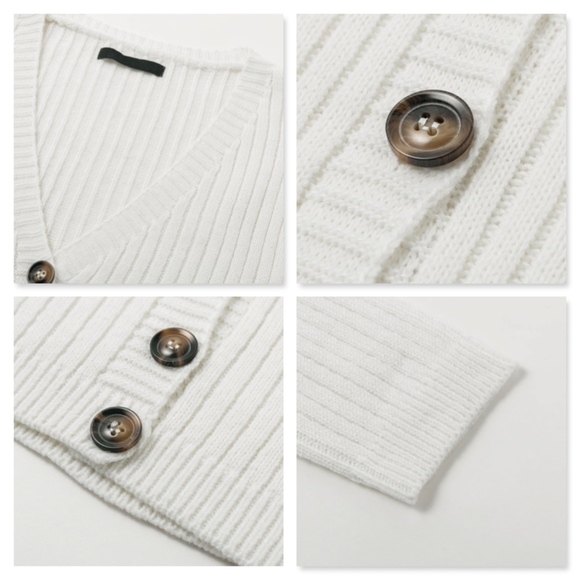 2 Piece Rib Knit Suit Belted Top and Pencil Skirt - Picture 7 of 10